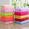 Dekens vaste kleur duurzame winter zachte warm fleece flanel deken rec dubbele zijde voor kantoor huis drop levering tuin textiel textiel