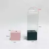 3Pcs Gift Wrap PVC Transparent Rose Flower Box Plastic Cake Packaging Box Florist Wrapping Boxes DIY For Wedding Valentines Day Gift Box