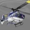 C187 Pro EC135スケーリング4CH RCヘリコプタージャイロスコープ安定化光流量位置決め2.4Gリモートコントロール航空機モデル240429