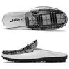 Hombres de verano moda de cuero genuino medio zapatos Slip on mocasins homme tienda de dropshipping de estilo italiano casual 2021 más vendido