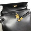 Top Ladies Designer Kaelliy Bag 32 Box Calf Leather X 1994 Black Handbag Shoulder Bag high quality daily practical large capacity