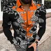 Camicie da uomo 2024 Primavera e autunno Abbigliamento Top Luxuring Modelli HD Festa di abiti morbidi di alta qualità