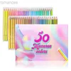 Crayons brutfunner macaron 50 crayon coloré professionnel crayon rose crayon bonbon crayon coloré pour les fournitures d'art d240510