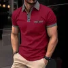 T-shirts masculins et t-shirts Polos 2024 Nouveau été Polo Quick Polo mille oiseaux Polo sportif masculin Polo plus les t-shirts