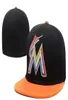 Top 3 Stile Marlins M Letter Baseball Caps Hip Hop Cap für Männer Frauen Gorras Casual Sattelhats1382955