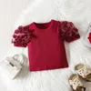 Girl Dresses Terno per Kid 1-6 vestiti vecchi abiti da vecchia maglietta corta pantaloni frigiti outfit estate set di bambini la moda indossano ootd baby