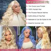 13x6 HD transparant kanten voorpruik 613 Blonde lichaamsgolf 13x4 Lace frontale menselijke haarpruik 30 inch gluueless pruiken voor vrouwenkeuze