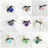 Preserved flower keychain car hanging finished flower ball bag hanging ornaments Valentine's Day gift souvenir Teacher's Day gift LL