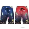 Cross Border groothandel van Casablanca Gedrukte shorts voor koppels, Hawaiian Beach Vacation Travel, Five Point Floral Pants