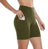Shorts actifs Femmes hautes hautes hanches pantalon yoga gym de gym de sport de fitness