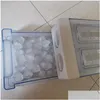 Ferramentas de sorvete de geladeira armazenamento de geladeira der 30 grade pequena caixa de cubo de moda de moldes de moldes de fabricação de bandeja Fazendo barra de cozinha diy dhgzx