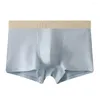 Men de cale de couleurs masculines Coton Coton confortable Boxer doux Brief