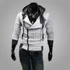Mäns plus storlek Ytterkläder Rockar Designer Jackor Autumn and Winter Men's Hooded Jacket Men's Cardigan Slim Fit Men's Zippered Hoodie W09