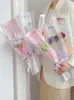 3pcs enveloppe-cadeau 20pcs Jother Day Single Flower Emballage Papier en papier Bouquet Papiers d'emballage