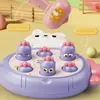 Cartoon Montessori Baby Toys Toddler Educational Birthday Gift Animal Temat Pukanie Gra Parent Child Board Hammering Game 240509