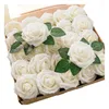 Decoratieve bloemen Kunstmatige rozen kijken Wedding Bouquets Centerpieces Bridal Shower Party Home Decor PE 25PCS