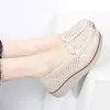 Freizeitschuhe Plattenforme Massive Frauen Kawaii Sneakers Flats Running Ehemann Beige Stiefel Sport Tenni hübsch wegen handgefertigt