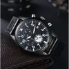 AAA Quality Iwcity Watch Men Watch Luxury Mens Mens Big Pilot Watches Auto Mechanical Uhren Super Lumin Date Watchmen Leather Strap en cuir Montre Luxe CDP ES MEN 58E