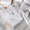 200 PCS BAGS BLANCS SAGS CADEAU POUCHE MARIAGE SAG 9X12CM OU IVORY 243N