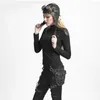 Bolsas de cintura Pu couro retro mini bolsa feminina feminina ao ar livre Mensageiro de motocicletas Designer de marca Gothic Daypack