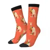 Chaussettes masculines bonjour kangourou chaussette animale hommes femmes basester bas conception personnalisable