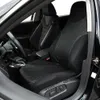 Copertine per sedili per auto 2 pezzi Copertini per sedili anteriori Black Sports Seat COPERS PVC Auto Accessori interni universali per Toyota T240509