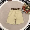 Brand baby shorts Embroidered logo child Lower garment Size 100-150 CM kids designer clothes summer Letter printed waist girls boys pants 24May