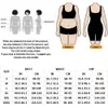 Taille Tummy Shaper Fajas Kolumbianas Kompressionsstoff mit verstellbaren Schulterschnallen und Hüften für Gewichtsverlust Körperformung Q240509