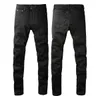 designer maschi jeans puples jean pantaloni per uomini strappati pentagram patchwork per brand brand moto pantalone abbigliamento da uomo magro