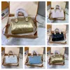 Luksusowe poduszki torby podróżne kobiety designerskie prędkości torebki Wysokiej jakości patent skórzany na ramię mini torebka luksusowe wytłaczanie plecak messenger hobo