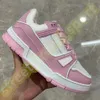 Designerschuhe geprägt Louiselviuton Trainer Sneaker Weißer schwarzer Himmelblau Abloh Grüner Denim rote Luxus Virgil Herren lässige Sneakers Trainer p59