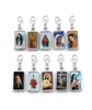 50 stks dubbelzijdige Jezus Christus icon drijvende kreeften klemt charme hanger voor sieraden maken armband ketting diy accessoires a49675056
