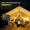 32m Solar LED Light Outdoor Festoon LED lampe solaire jardin solaire extérieur imperméable Camping Garland String Strucle Christmas Decoration 240423