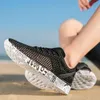 Мужские ботинки Aqua Summer Heathing Beach Beach Shoes Quick Sicking Outdoor Rishing Travel Shoes Mens Water Sports Shoes 240510