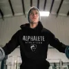 Mens Hoodies Sweatshirts Men Gym Gymnasium Alfalete Bodybuilding Workout Fitness Sweatshirt Manlig sportkläder Huvjacka Drop Deliv DHB4U