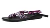 Chaton talon femmes sandales multicolore mocassin pour femme sandale en tricot avec sangle sandale grande taille bas prix ZY3993855398