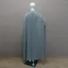 Vêtements ethniques Dubaï Tassel Sequin Cloak Robes de soirée pour femmes Muslim Abaya Turquie Kaftan Eid Ramadan Islamic Arabe Robe Robe