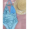 Mulheres de banho feminina 2024 Rhinestones de luxo de uma peça Mulheres de maiô sexy de alta qualidade Monokini push up bodysutuit nadada