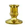 Ljushållare sovrum nordiskt plastljusstake guld enkelhet crytals modern figur kaarsenhouder hem dekor 50zt