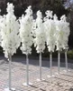 15M 5feet Height white Artificial Cherry Blossom Tree Roman Column Road Leads For Wedding Mall Opened Props6819095