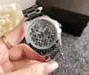 NOWY MENWOMEN Watch Waterproof Business Watches zegarek na nadgarstek Luksusowy modny zespół stalowy ruch kwarcowy zegarek na nadgarstek logo z pudełkiem 6