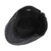 Fibonacci High Quality Retro Hats Adult Men039s Striped Cabbie Flatcap Autumn Winter Newsboy Caps S10207333208