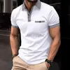 T-shirts masculins et t-shirts Polos 2024 Nouveau été Polo Quick Polo mille oiseaux Polo sportif masculin Polo plus les t-shirts