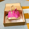 24ss Designer di lusso femminile Nano Pattente in pelle Small Shell Borse Borsetta da donna Borsa Crossbody Borsa di 18 cm