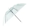 Transparante multicolor paraplu's Clear PVC paraplu's lange handgreep regenbestendige paraplu's bruiloft umbrel