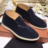 Fashion Open Walk Suede Sneaker Chaussures Femmes Chaussure décontractée Men de marche décontractée Classic Classic Boot Boot Luxury Designer Flat