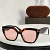 Solglasögon Kvinnor utomhus Solsken Beach Tour Acetate Frame Gradient Lens Eyewear UV400 Unisex Luxury Fashion Glasses