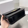 Designer jeugd drie persoon voorhuid lederen koehide tas crossbody tas stof bedrukte zak zadeltas