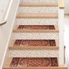 Carpets élégant motif de style européen Modèle de tapis d'escalier imprimés