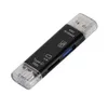 USB 2.0 Micro Android Phone Type-Computer Multifonctional Carte Reader OTG2.0 TF / USB